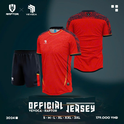 ÁO BÓNG ĐÁ RAPTOR